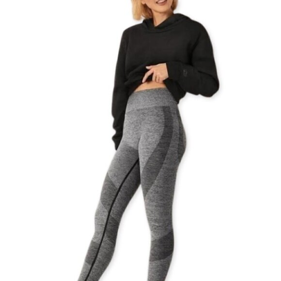 Victoria’s Secret Pink Seamless High Waist  Workout Tight Gray Women's XL - Picture 3 of 11